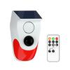 Solar Powered Voice Announcer Solar Infrared Human Body Detector High Decibel Sound and Light Alarm