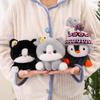 Cute Bobo Baby Plush Toy Table with Doll Doll Penguin Panda Piglet Doll Gift Ornament