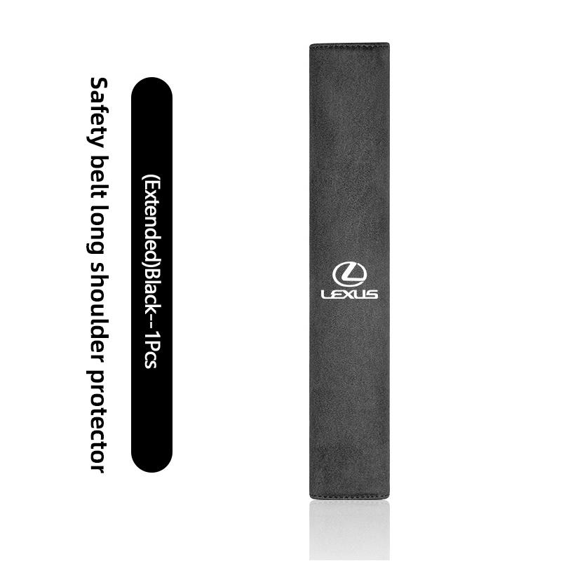 csdmuw1 Car Seat Belt Cover Adjustable Shoulder Pad Interior Accessories For Lexus GS IS LS500h ES260 ES300h RX350h NX260 UX260 LM LC RZ