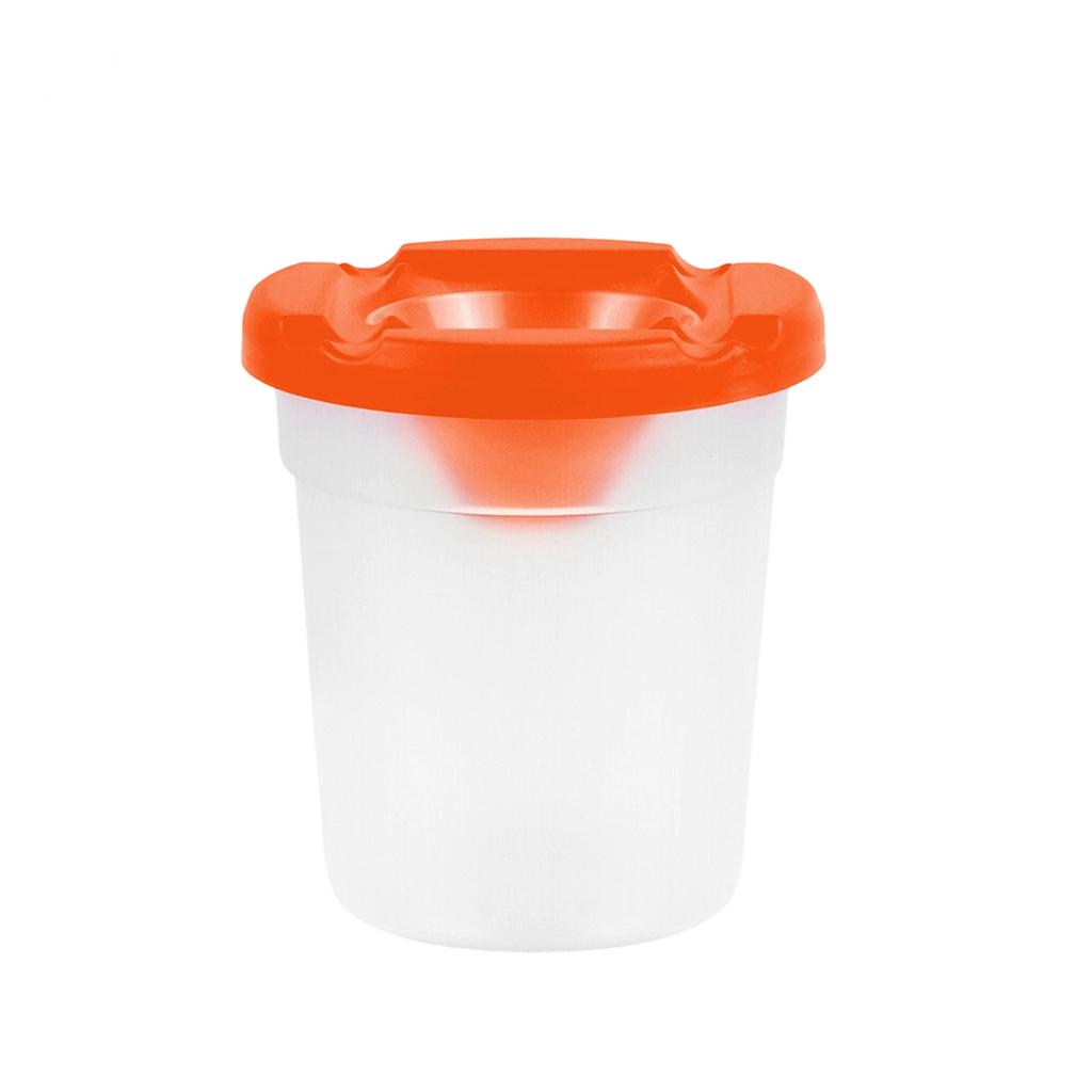 Plastic Paint Water Cup for Art Students and Children with Spill Proof Lid Suitable for Painting and Mixing Water Based Colors Drawing and Craft Use