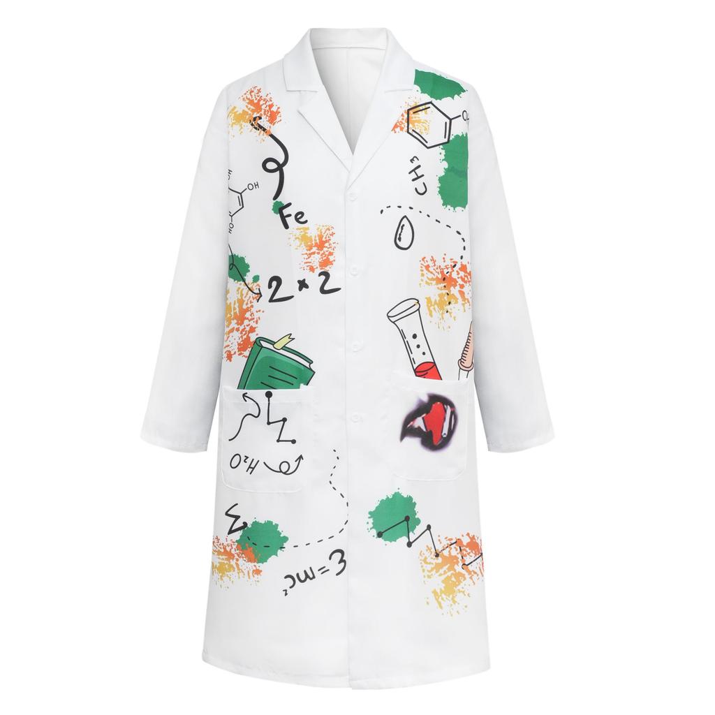 Костюм ученого Франкенштейна на Хэллоуин для университетской вечеринки или мероприятия