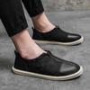  Leather Men Casual Shoes Soft Men Loafers Moccasins Breathable Casual Leather Shoes