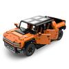 1:10 Classic Off-Road Vehicle Model Building Block Building Set, Moc Model Ornaments Educational Toys, Static Car Model Gifts