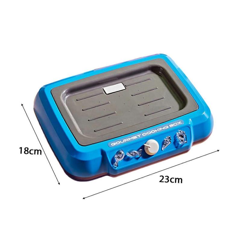 19Pcs/Set Mini Kitchen Playset Toy Simulated Frying Pan Food Utensils Accessories Toddlers Boys