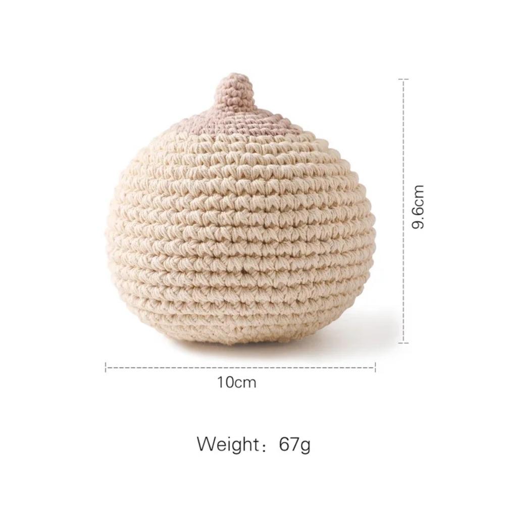 1Pc Customized Baby Teether Wooden Bracelet Crochet Rattle Toys BPA Free Crochet Lemon Bunny Rodent Rattle Newborn Toys Gift