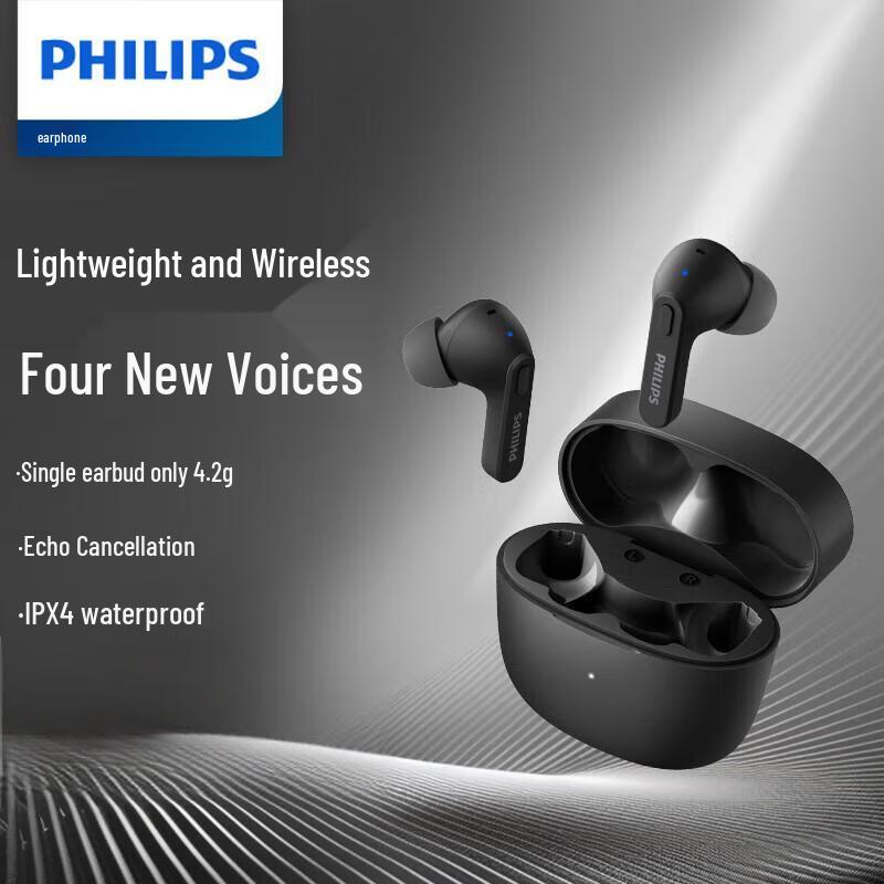 Philips TAT2206 True Wireless Bluetooth Earbuds
