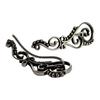 1/2Pcs Metal Creeper Earrings Adjustable Ear Shape Hypoallergenic Phoenix Design Symbolizes Rebirth Dot Earrings