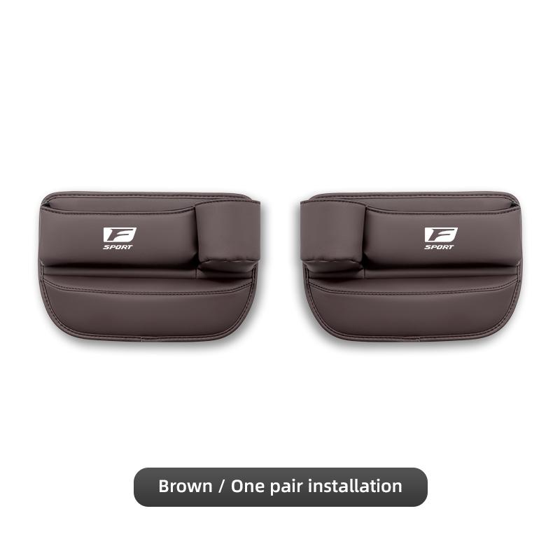 DJSZ3 Car Seat Gap Storage Box Seat Multifunction Gap Cup Holder For Lexus F SPORT ES RX NX LS UX LM LX GX LC RZ IS CT GS RC HS SC LXB
