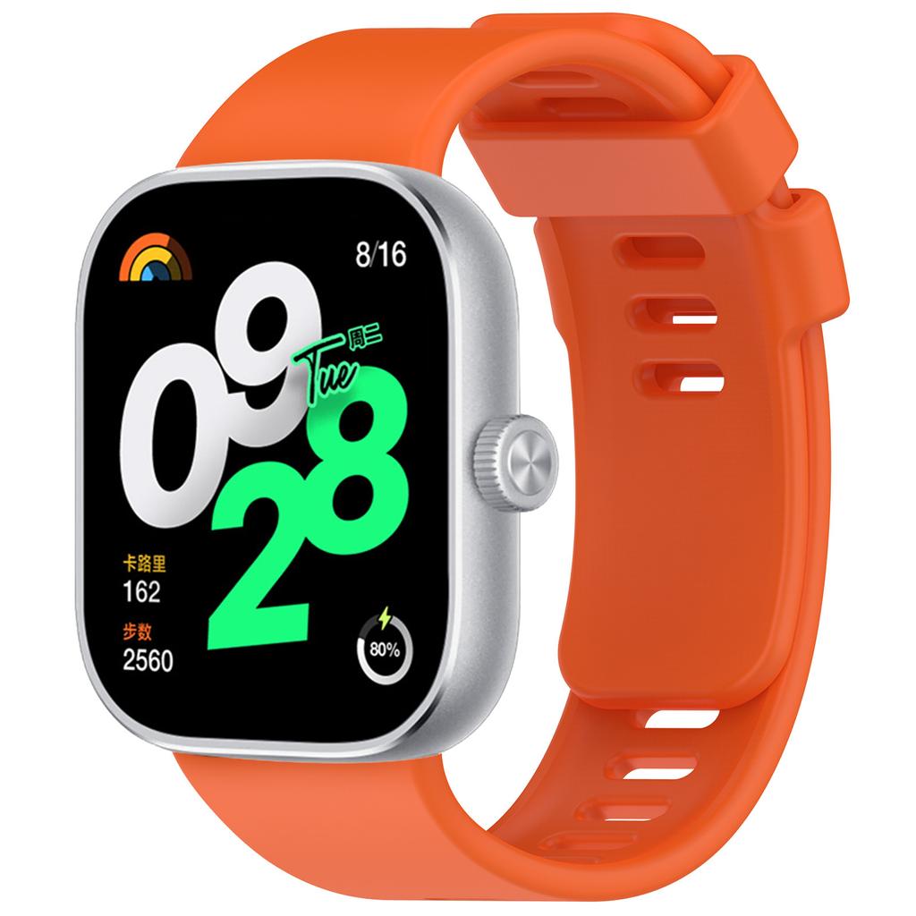 Силиконовый ремешок для Redmi Watch 4 Аксессуары ремешка спорт correa Запасной ремень Оригинальный браслет для Xiaomi mi band 8 pro Ремешок