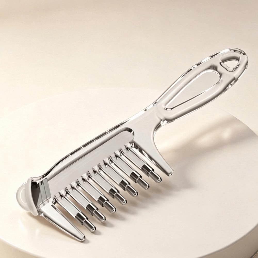 Anti-Static Hair Oil Applicator Comb Built-In Liquid Reservoir Hair Care Applicator Travel
