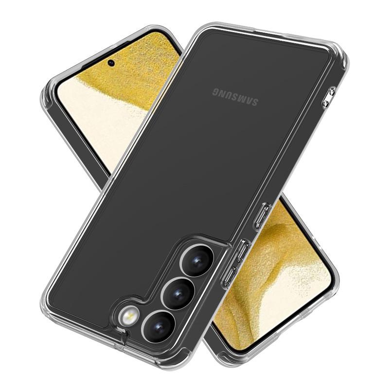 Прозрачный акриловый противоударный чехол двойного назначения для Samsung S25 Ultra для S24FE