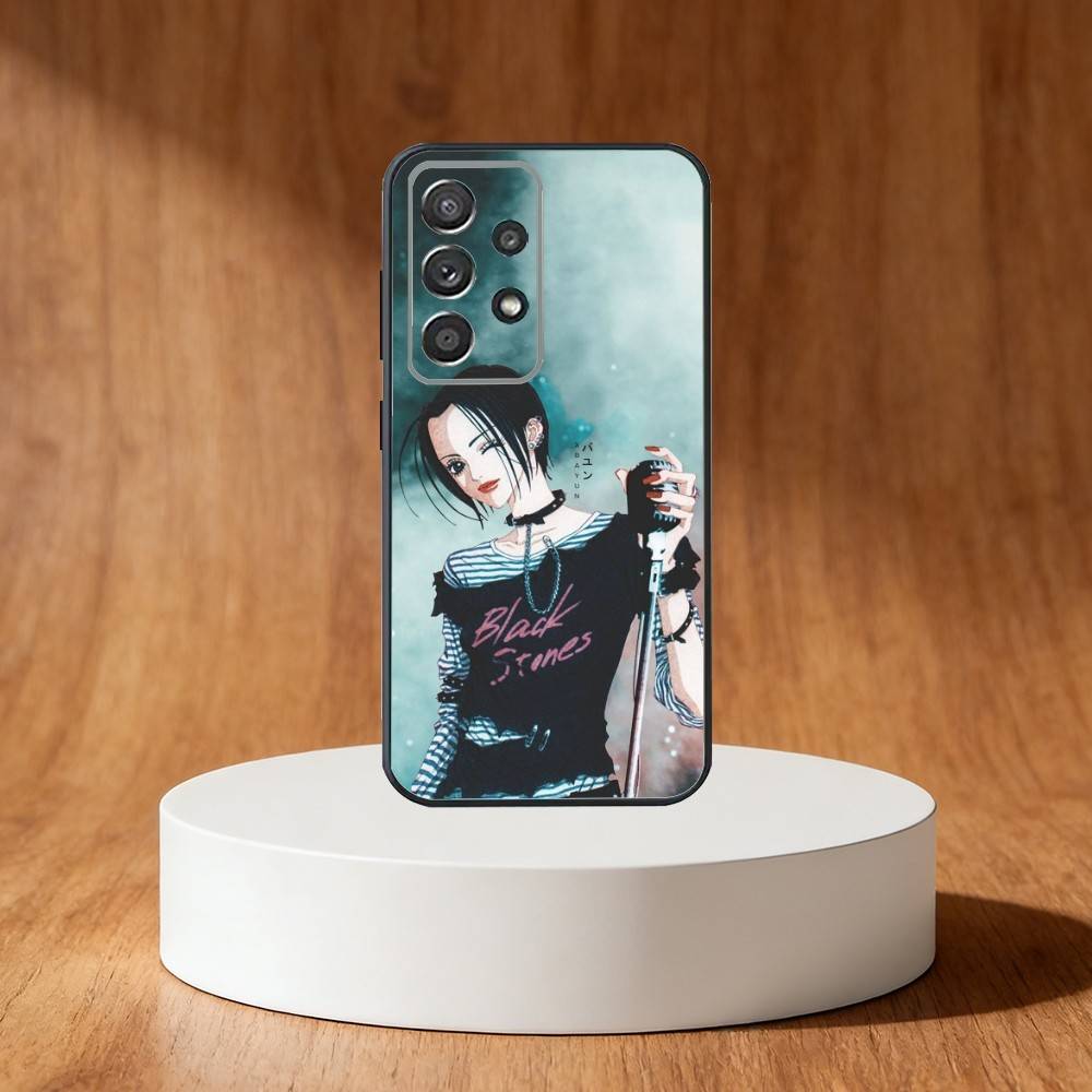 A-Аниме N-Нана Осаки Чехол для телефона Samsung S25, S24, S21, S22, S23, S30, Ultra, S20, Plus, Fe, Note, 10, 9, 5G Черный чехол