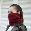 Идеально подходит Съемный вязаный воротник-водолазка Ложный воротник для женщин Грелка для шеи Осень Зима Теплое покрытие Голова Шея Вязание Ложный воротник