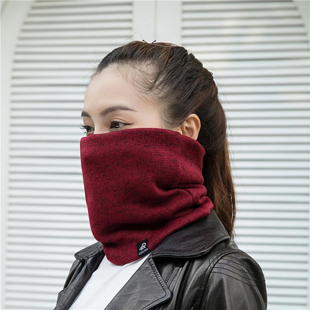 Detachable Knitted Turtleneck Fake Collar For Women Neck Warmer Autumn Winter Warm Cover Head Neck Knitting False Collar