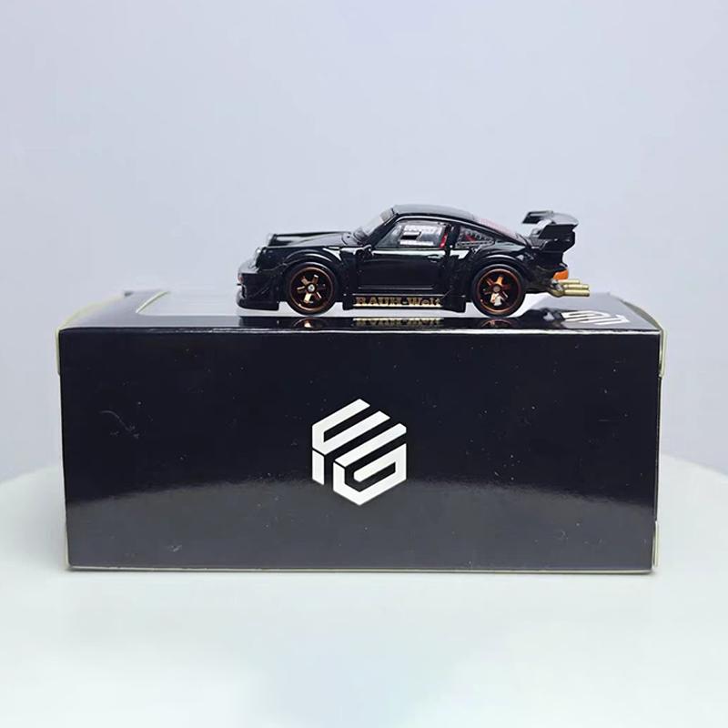 AABKN1 New In Stock Fg 1:64 Porsche 911 Rwb 930 Alloy Miniature Diecast Model Porshce Sports Rauh Welt Car Toys Kids Gift