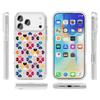 Transparent Crystal Red Heart Pattern Phone Case