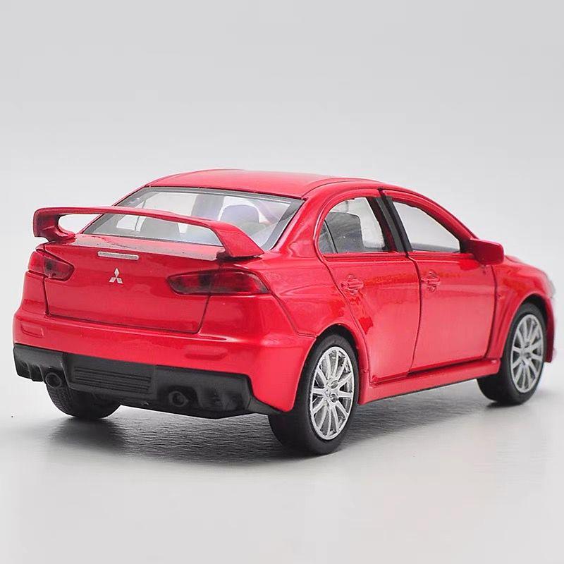 1/36 Mitsubishi Lancer Evolution X 10 Сплав Модель автомобиля Литые Металлические Игрушечные Транспортные средства Модель автомобиля Высокая Симуляция Коллекция Детский Подарок