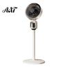 Home Cooling Fan Mini Floor Fan, Portable USB Air Circulation for Office, 3 Living Room Speed Quiet Stand with 5m Airflow, Wide Angle Oscillating
