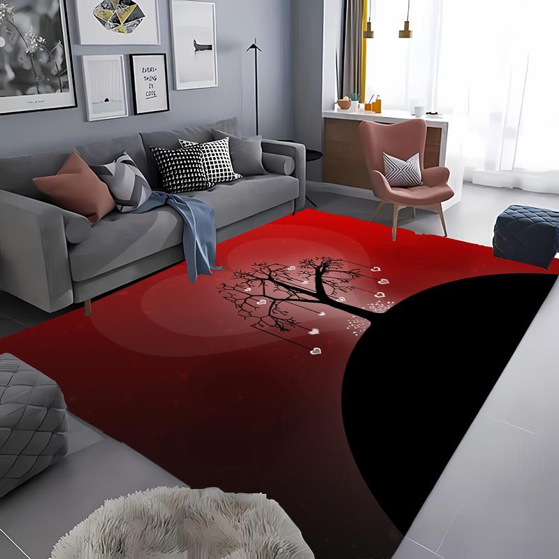 3D Artwork Trees Printing Large Area Carpets for Home Living Room Kids Bedroom Sofa Doormat Kitchen Floor Rugs Anti-slip Decor