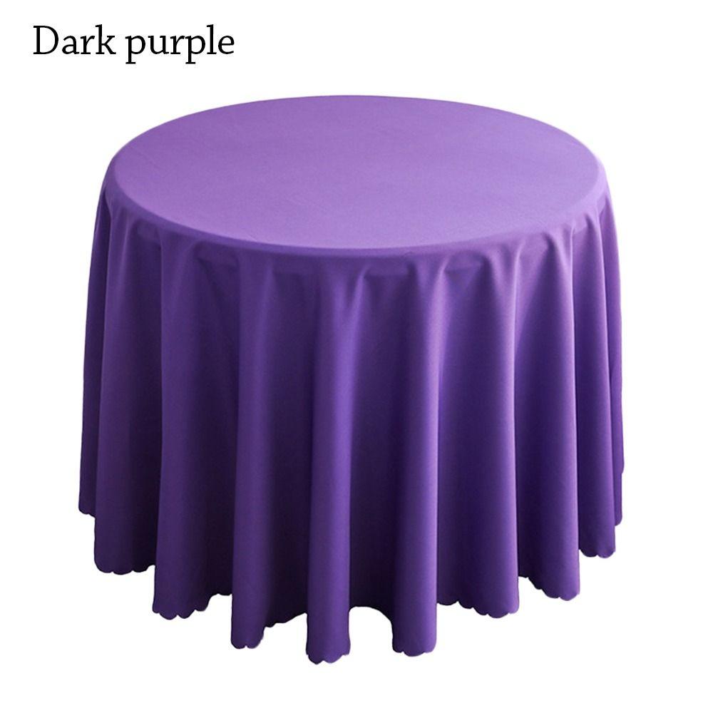 Декор для дома Моющиеся банкетные скатерти Чехол на круглый стол Скатерть Накладка