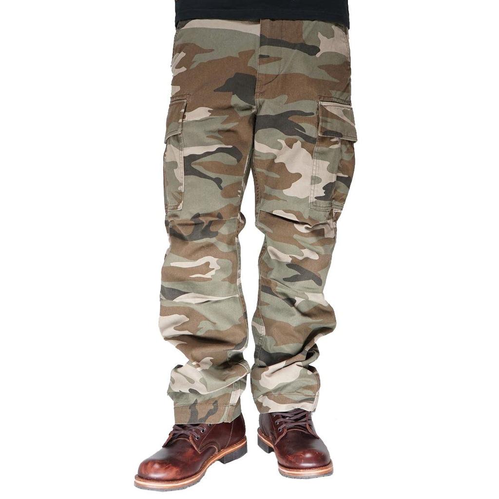 AVIREX BASIC FATIGUE PANTS 6126129 875 olive camo-L