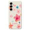 For Samsung Galaxy A17 5G Case Flower Pattern Printing Straight Edge TPU Phone Back Cover