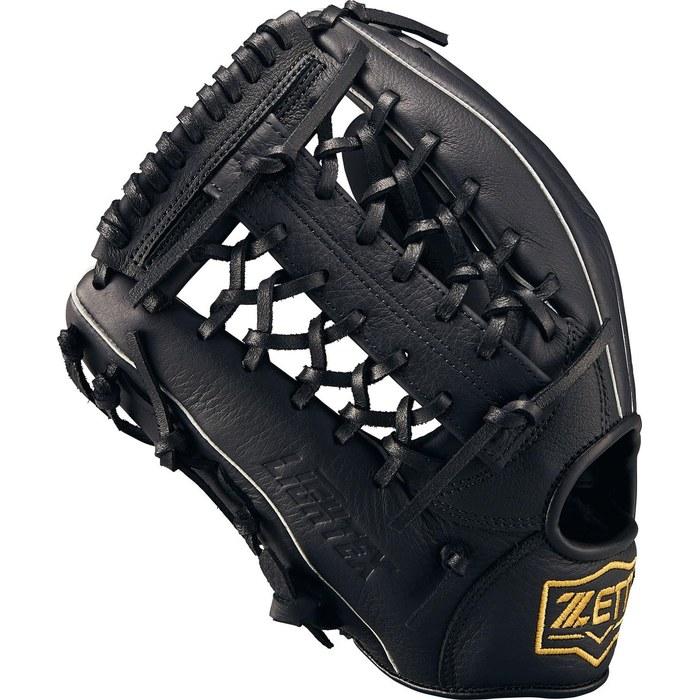 [Zett] Soft Baseball/Softball Glove LiteX Right Hand Throw Black(1900) BSGB3910L
