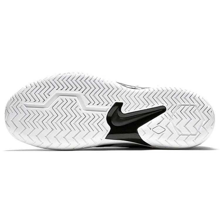 Nike Air Zoom Resistance Синтетическая кожа Амортизирующие Нескользящие Износостойкие Низкие Теннисные кроссовки Мужские кроссовки Черные 918194-010