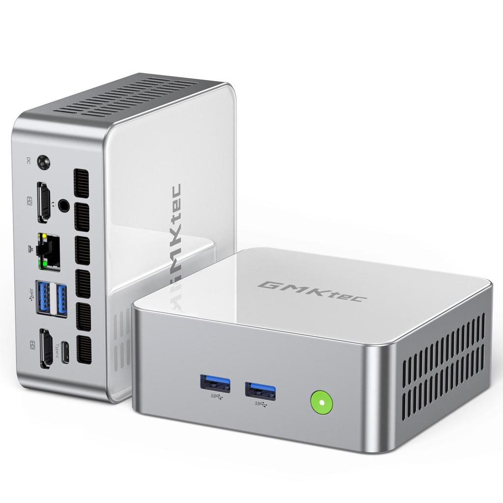Jimoker M3 Mini Desktop: High-Performance i5-12450H Gaming & Office PC