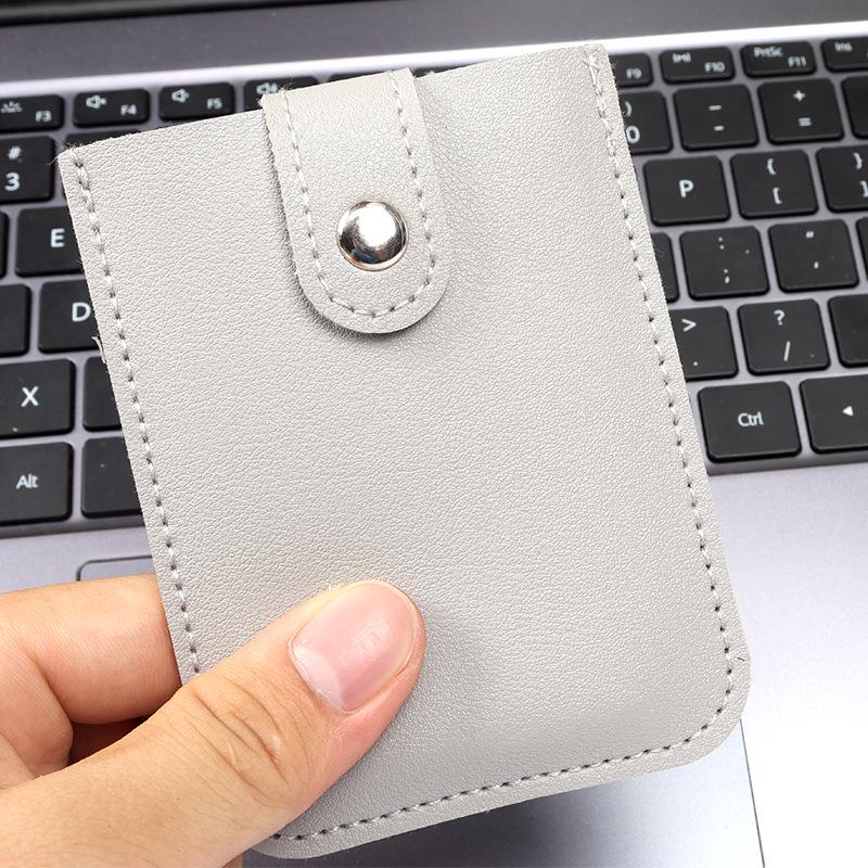 Компактный женский держатель карт — легкий, штабелируемый, большой емкости с несколькими отделениями для удостоверения личности и водительских прав