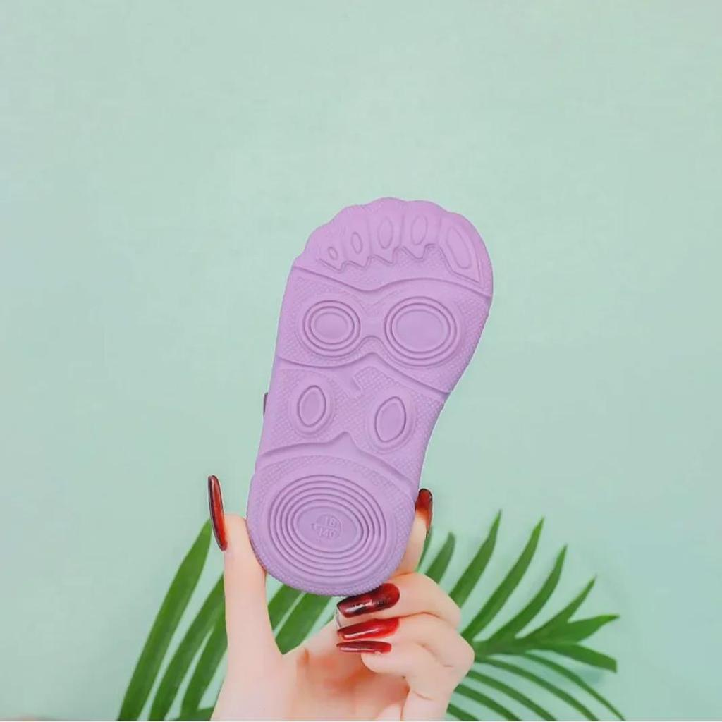 Летние детские сандалии: Мягкая подошва, закрытый носок, противоударные, дышащие туфли для малышей