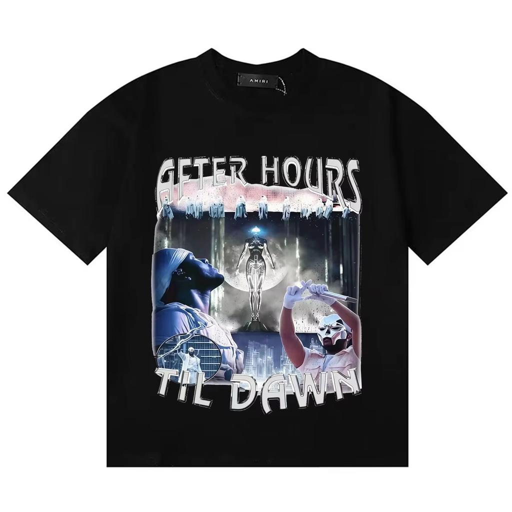 2026 Vintage Y2K Fashion Casual Comfortable TShirt Unisex Teen Style For Unisex Printed With The Weeknd After Hours Tshirt