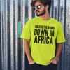 Bless The Rains Down In AFRICA T-Shirt Personalised Hen Fancy Dress Weekend 80s