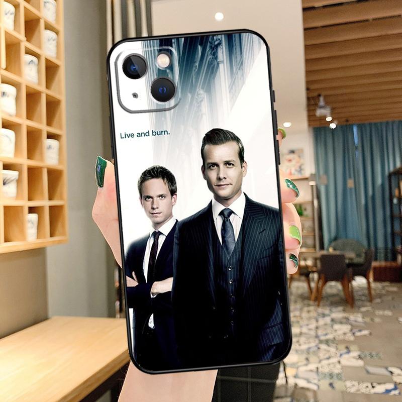 Чехол для телефона из сериала Suits для iPhone 11 12 13 14 15 16 Pro Max mini Задняя крышка для iPhone XR X XS Max Plus