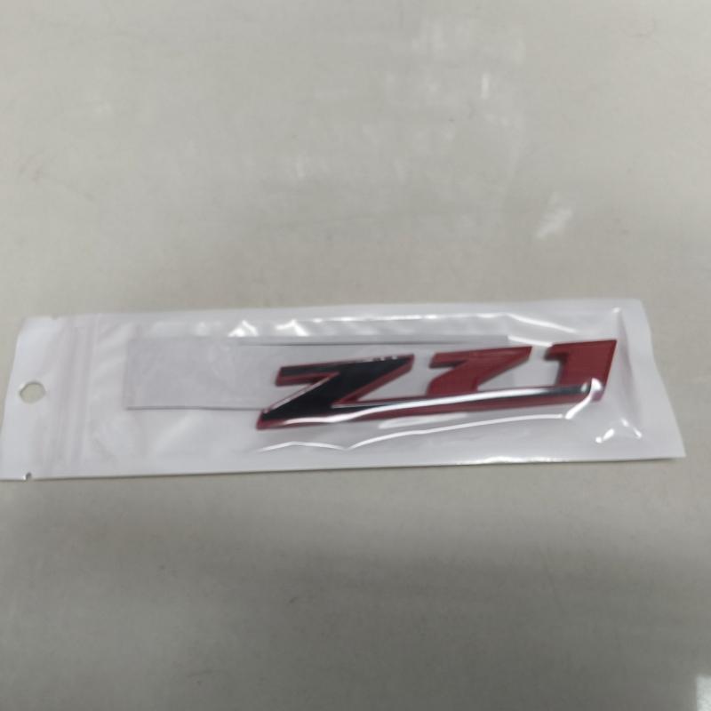 AABHC1 2pcs car styling 3d Metal Logo Z71 Emblem Car Front Grille Badge Sticker For Chevrolet Tahoe Colorado Silverado Accessories