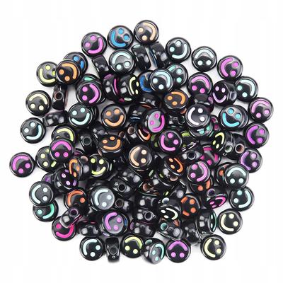Beads Smiley Faces Colorful