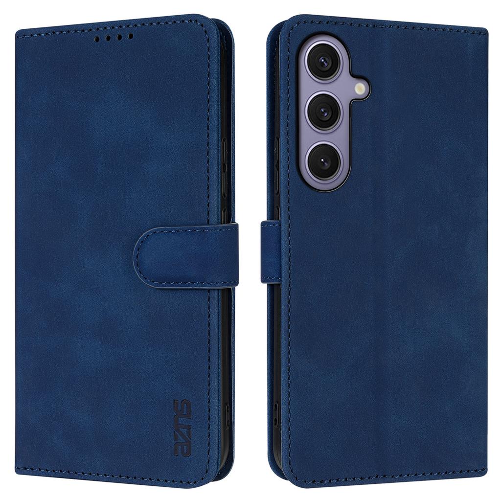 AZNS For Samsung Galaxy S25+ Case PU Leather Wallet Phone Cover