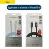 PISEN Dual Type-C Data Cable for iPhone 16 Pro Max and Apple 16 Plus