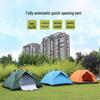 Автоматическая быстрораскладная 3-4 местная палатка для кемпинга для использования в помещении/на открытом воздухе