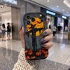Чехол для телефона с волнистым краем для iPhone 16 15 14 Pro Max 13 12 11 Mini XR XS SE Хэллоуин Пугало Тыква Чехол
