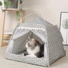 Cats Tent Pet Bed Nest The General Teepee Closed Cozy Hammock with Floors Cat House Pet Small Dog House Accessories Products