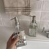 Handcrafted Luxury Lotion Bottle Countertop Sink Soap Dispenser  Bathroom Accessories