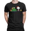 Casual Peanuts Snoopy Dancing T Shirt For Unisex Unisex Round Neck Short Sleeve Top Tee Cotton Summer Tops