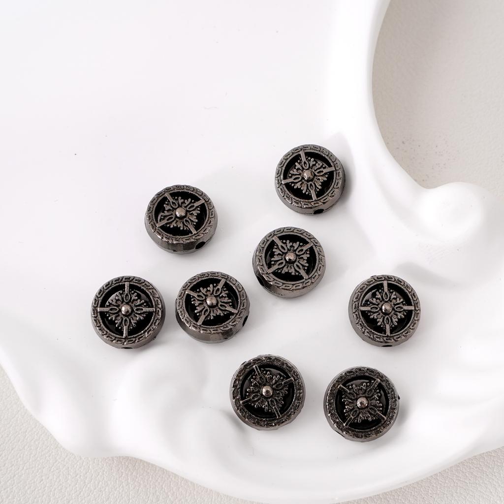 Bead Caps For Jewelry Making Charm DIY Spacer Beads Jewelry Findings Vintage Tibetan Silver Components Handmade Accessories