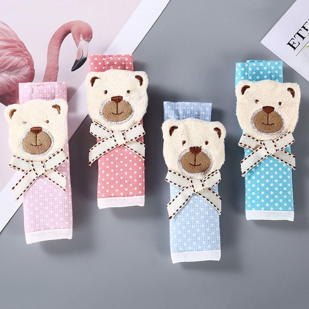 Soft Refrigerator Handle Covers Anti-Static Door Knob Gloves Easy to Use Handle Cover Bathroom