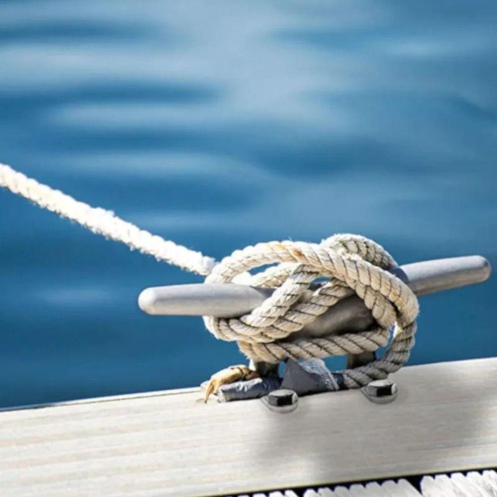 316 Stainless Steel Boat Dock Cleat 4/5/6/8/10/12 Inch Marine Rope Cleat Yacht