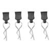 4pcs RC Body Clips Replacement Upgrade Parts R Pin Clips with Pull Tabs for WLtoys 124008 124010