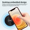 100W Quick Wireless Desktop Embedded Charger For iPhone 16 15 14 13 12 Samsung  Xiaomi Oppo Phone Fast Inductive Charging