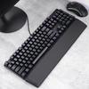 Игровая клавиатура Подставка для запястий Эргономичная Пена с эффектом памяти Противоскользящая резина Стабильное основание Клавиатура на 101 клавишу Поддержка рук для домашнего офиса