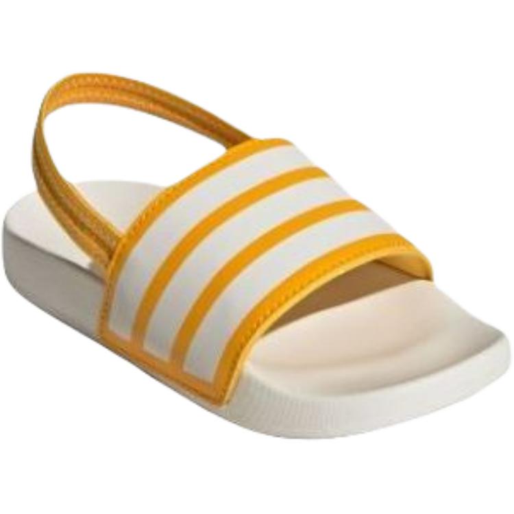 Adidas Adilette Estrap Fashion Comfortable Trendy Minimalist Kids Sandals Kids Sandals Yellow White JR8354